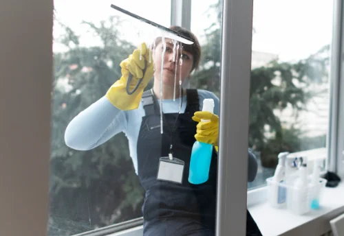 Nettoyage de vitres intérieures et extérieures à Réauville